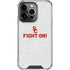 University of Southern California USC Fight On Grey iPhone 16 Pro Clear Case